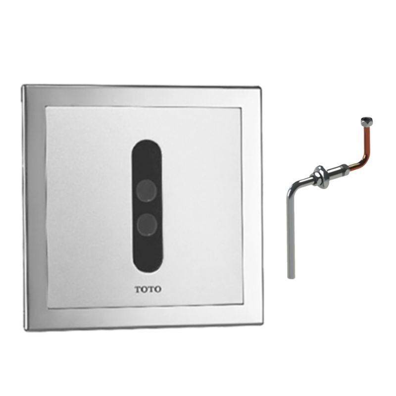 Van xả tiểu TOTO DUE126UPKA VM2L037Z cảm ứng dùng pin kèm ống nối